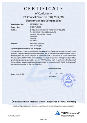 EMC-LED-Panel-light-with-LED-driver